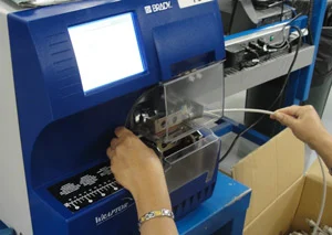 Automated wire marking