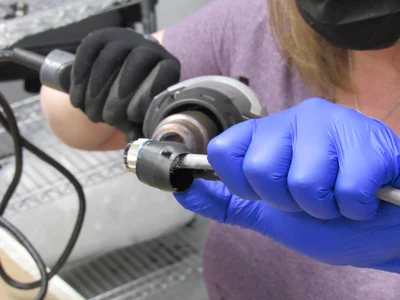 Molded heat shrink boots